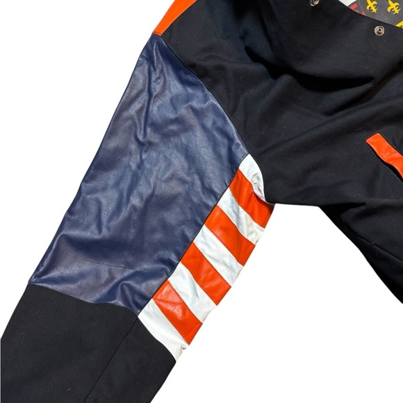 🧡Jeff Hamilton Tennessee Volunteers Varsity Jacket XL🖤Vintage 90s UT - Picture 5 of 14